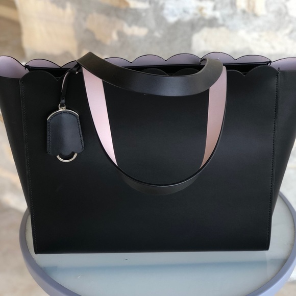 NWT Kate Spade Mina Magnolia Leather handbag black - Picture 8 of 8